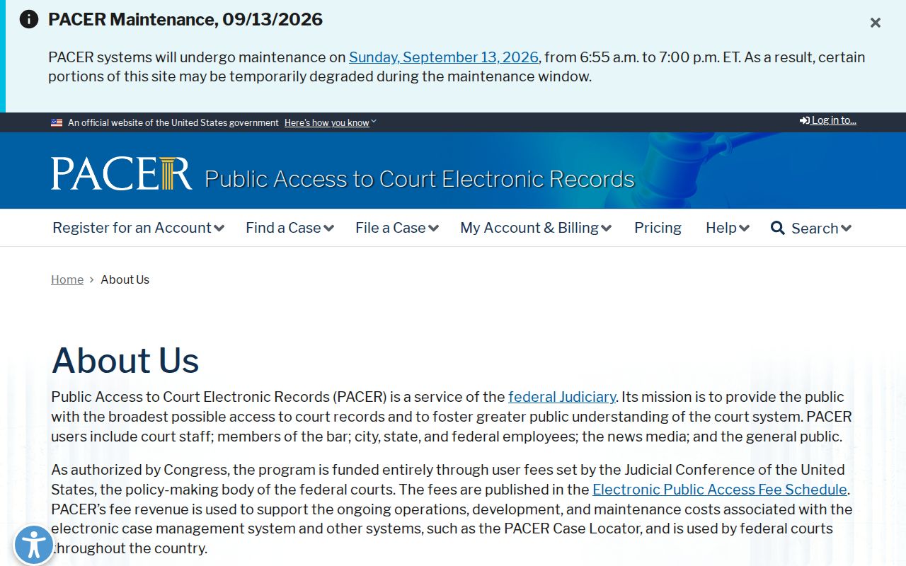 Dolores County municipal warrant records and federal PACER access distinction